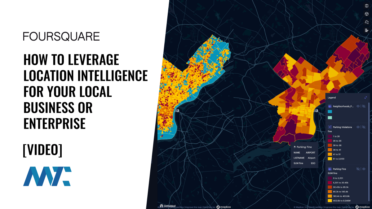 Foursquare Location Intelligence, Geospatial Data, and Local Business Visibility