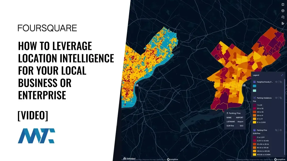 Foursquare Location Intelligence, Geospatial Data, and Local Business Visibility