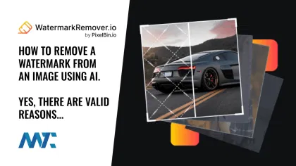 How to remove a watermark using AI