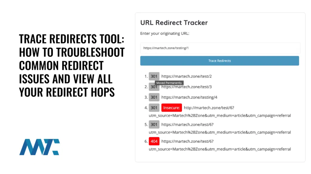 Trace Redirects Tool: View Every Redirect Hop and HTTP Status Code