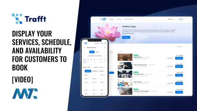 Trafft: Online booking and appointment scheduling platform