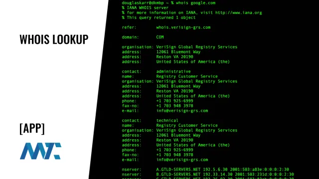 Whois Lookup Tool