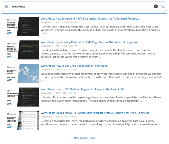ajax search pro wordpress preview