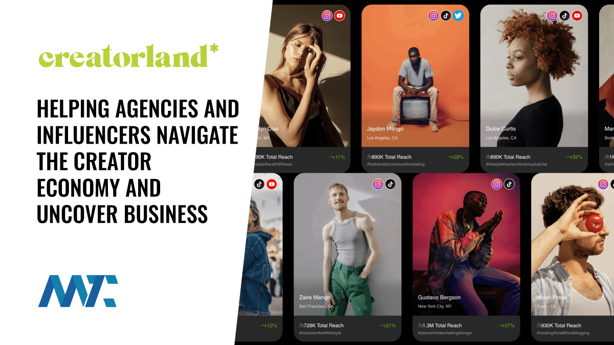 Creatorland: Helping Agencies and Influencers Navigate the Creator Economy and Uncover Business Opportunities 1 Creatorland: Influencer Marketing and Agency Marketplace