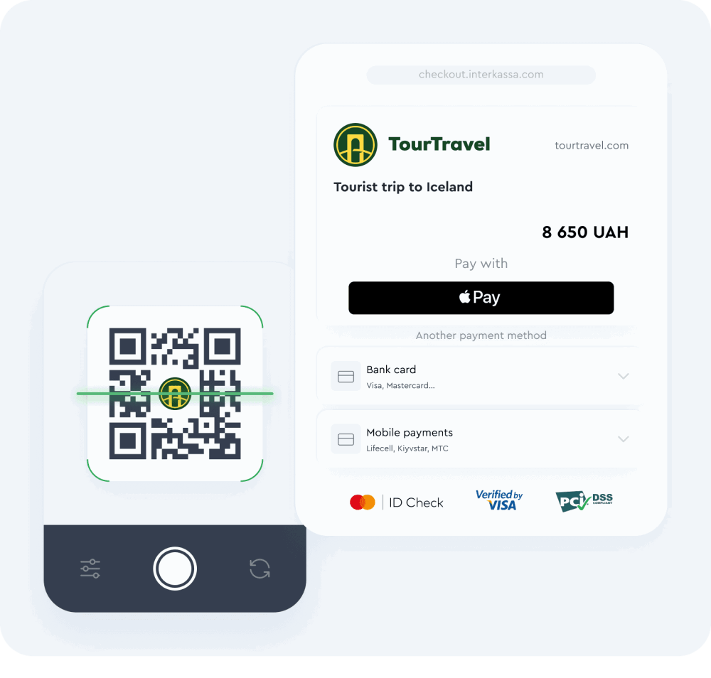 QR Code Payment Processing and Authorization