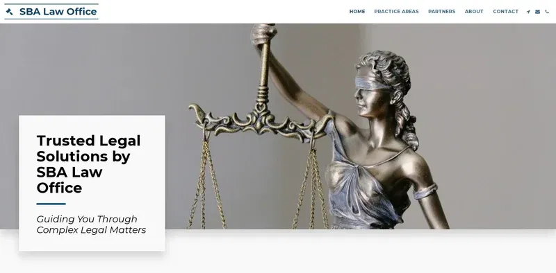 SITE123: A Free, No-Frills, Effortless Platform for Websites, Blogs, Landing Pages, or Online Stores 6 site123 lawyer website
