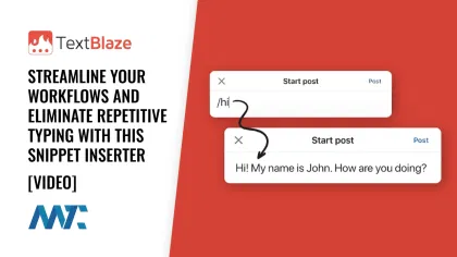 Text Blaze: Insert Snippets with Shortcuts on MacOS, Windows, or Google Chrome
