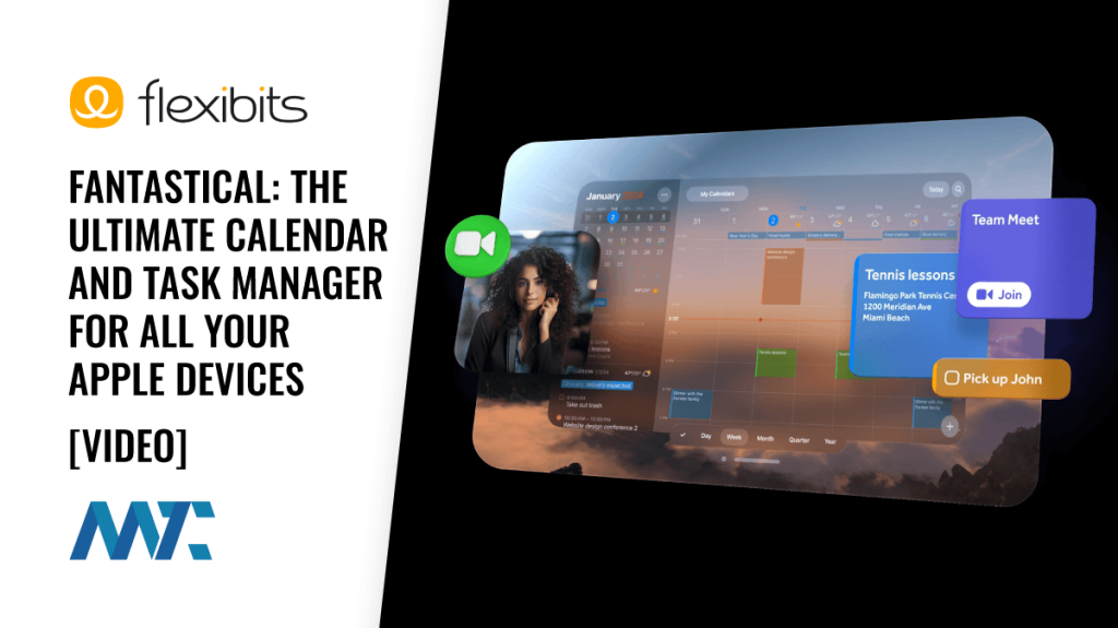 Flexibits Fantastical: Calendar, Event, and Task Manager App for iMac and iOS
