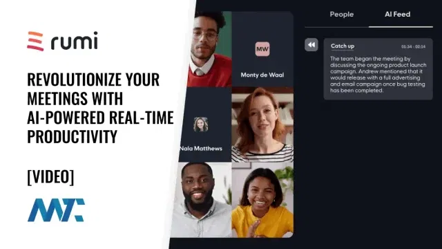Rumi.ai: AI-powered meetings with real-time productivity tools