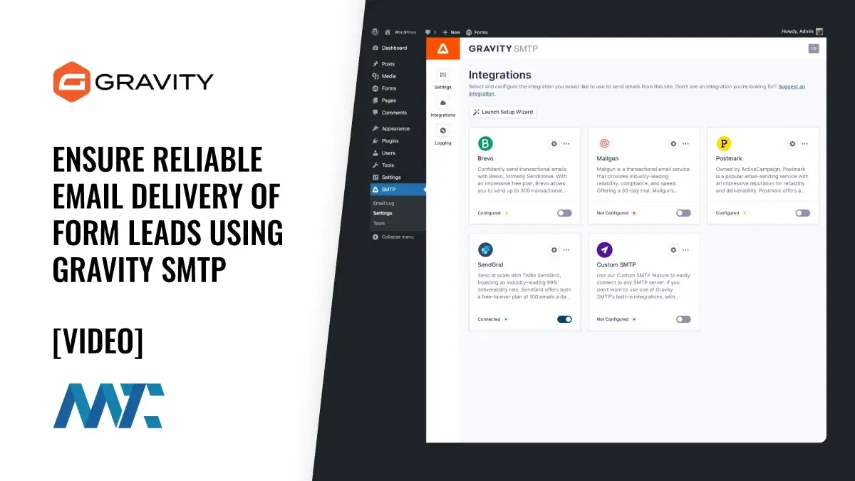 Gravity SMTP: WordPress SMTP Plugin for Email Deliverability