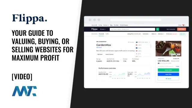 Flippa: Value, Buy, and Sell Websites Online