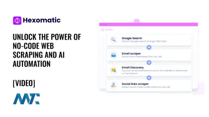Hexomatic: No-Code Web Scraping and AI Automation Workflows