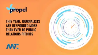 Propel Media Barometer Report on Pitch Response Rates with Journalists