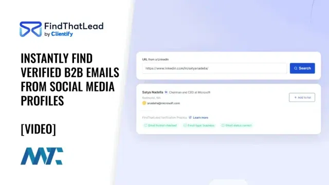 FindThatLead: Capture B2B Email Addresses from LinkedIn