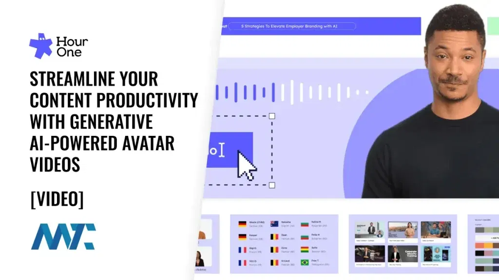 Hour One: Avatar Videos Produced with Generative AI