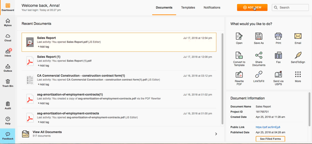 pdfFiller: The Ultimate AI-Powered PDF Editor for Streamlining Your Document Workflows 2 pdfFiller: PDF Document Management, PDF AI, and Esignature