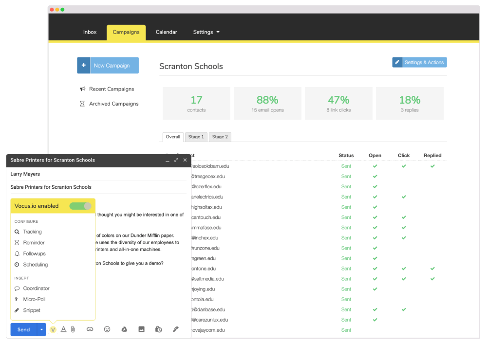 Vocus.io: Easily Deploy and Automate Personalized Email Outreach Campaigns With Gmail and Your CRM 2 image 9