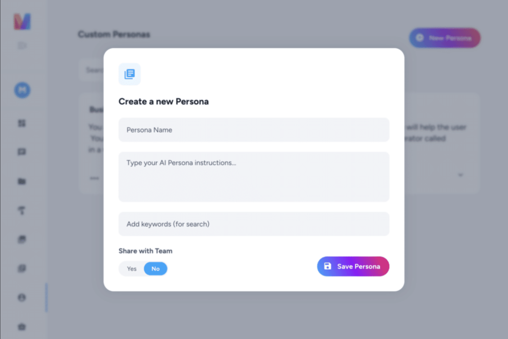 Magai: Access All the Top Generative AI Tools in One Place with a Single Subscription 3 Generative AI Custom Personas