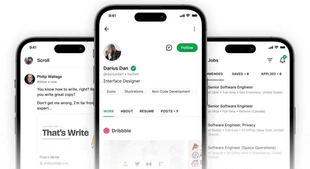 Peerlist: Connecting Top Design & Development Talent with Exciting Job Opportunities 2 Peerlist: Designer and Developer B2B Social Network Mobile Apps