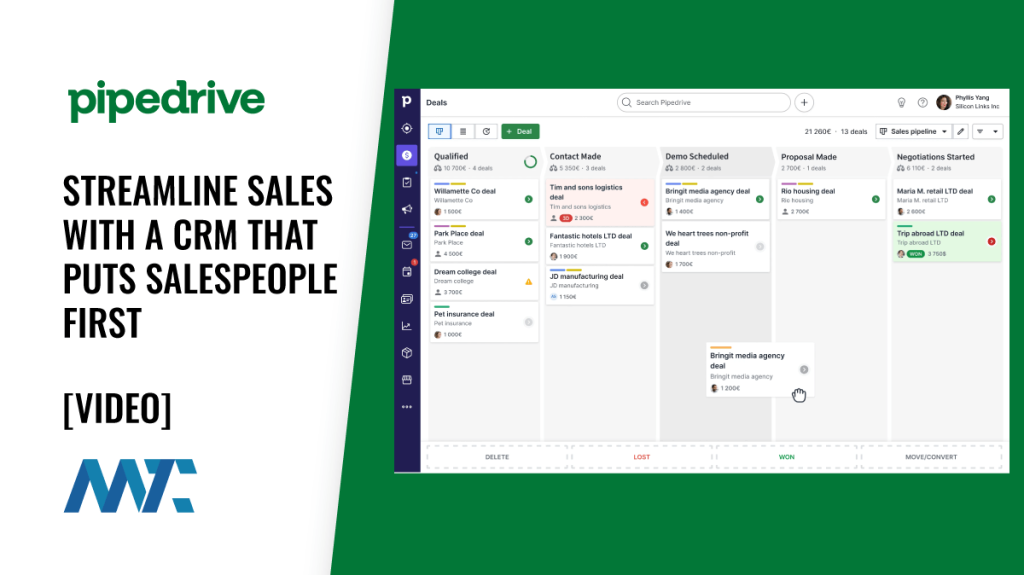 Pipedrive: Sales CRM and Pipeline