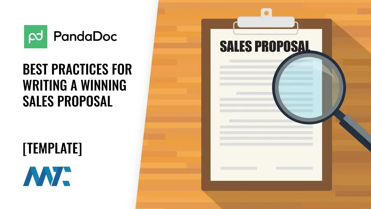 sales proposal best practices template