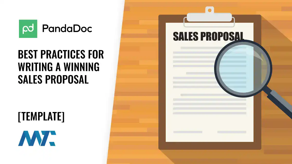 sales proposal best practices template