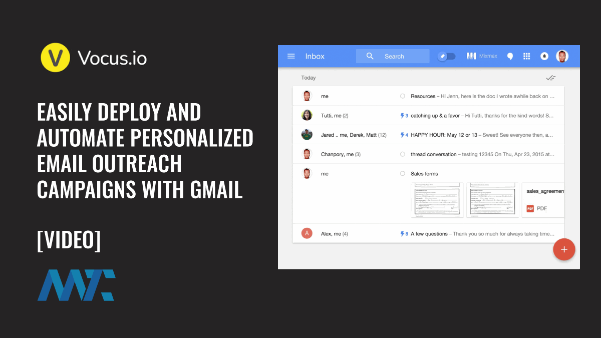 Vocus.io: Easily Deploy and Automate Personalized Email Outreach Campaigns With Gmail and Your CRM 1 Vocus.io: Gmail Outreach Automation Integrated with Your CRM