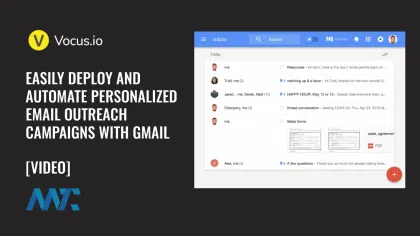 Vocus.io: Gmail Outreach Automation Integrated with Your CRM