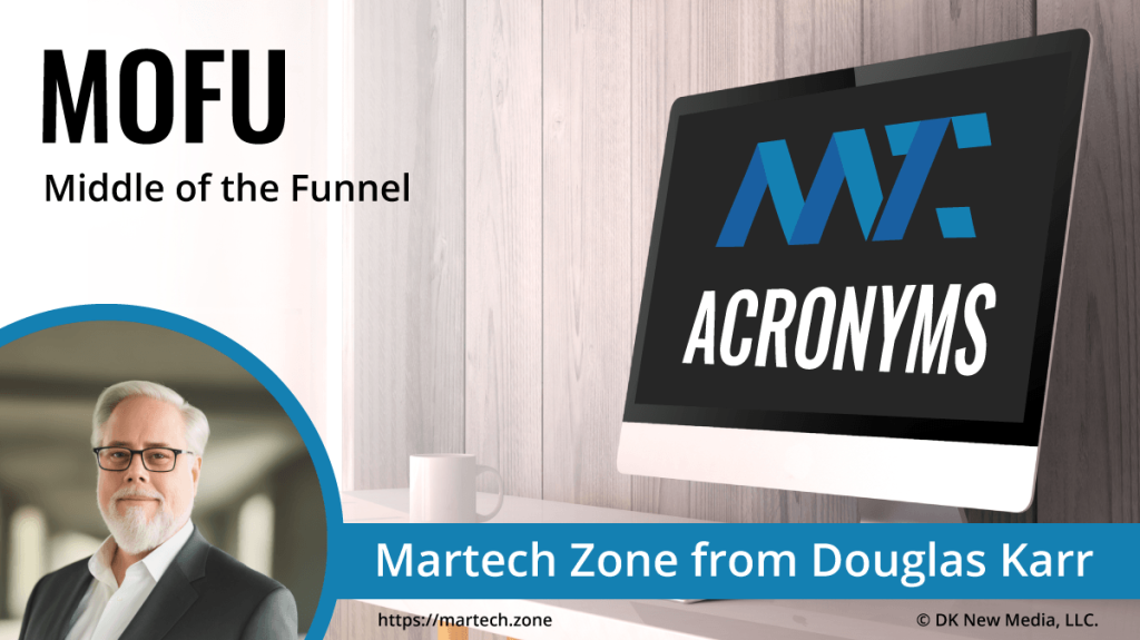 MOFU: Middle of the Funnel What is the acronym MOFU? Middle of the Funnel