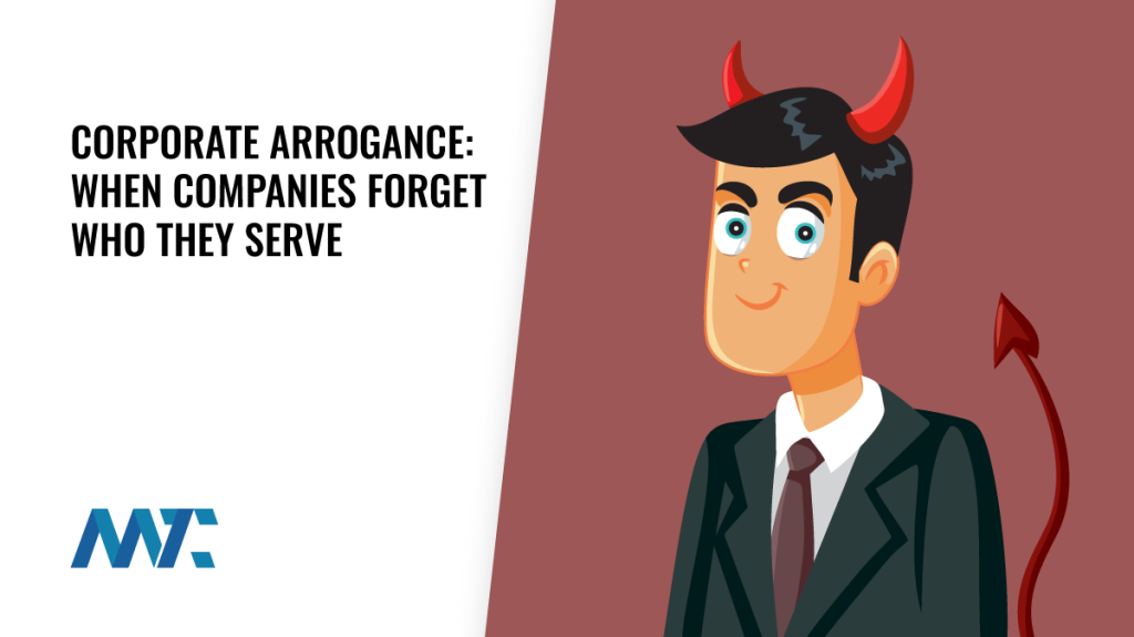 Corporate Arrogance