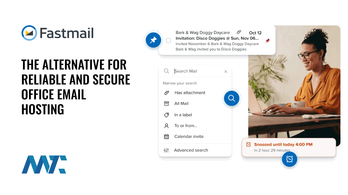 Fastmail: The Alternative for Reliable and Secure Office Email Hosting 1 Fastmail: Alternative Business Office Email Hosting