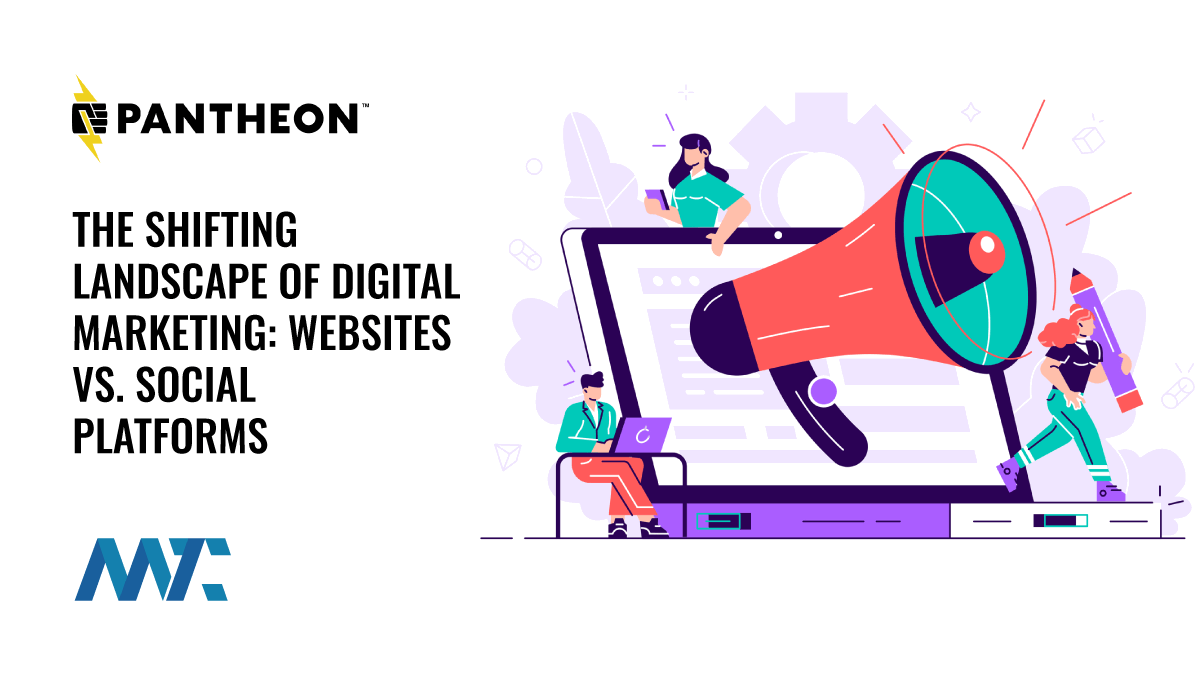 The Shifting Landscape of Digital Marketing: Websites vs. Social Platforms 1 Website Content Marketing vs Social Media Marketing