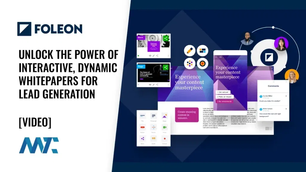 Foleon: Publish Dynamic, Interactive Whitepapers