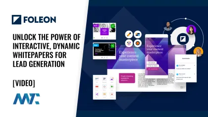 Foleon: Publish Dynamic, Interactive Whitepapers