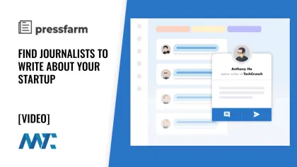 Pressfarm: Startup Media and Press Coverage Platform