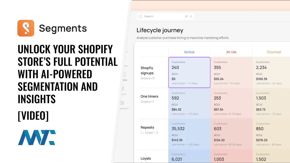 Tresl Segments App for Shopify: AI-Powered Segmentation and Shopping Insights