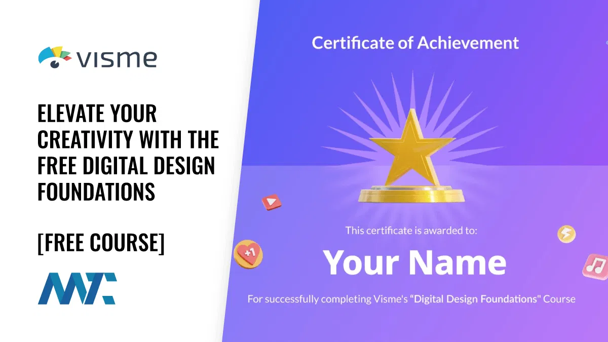 Visme: Digital Design Foundations (Free Course and Certification)