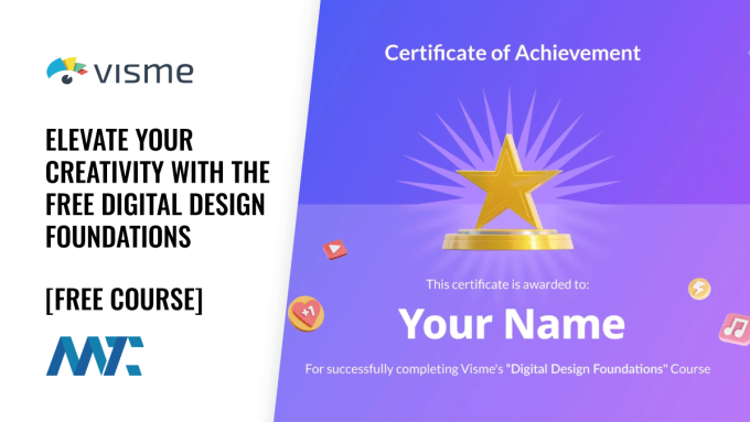 Visme: Digital Design Foundations (Free Course and Certification)