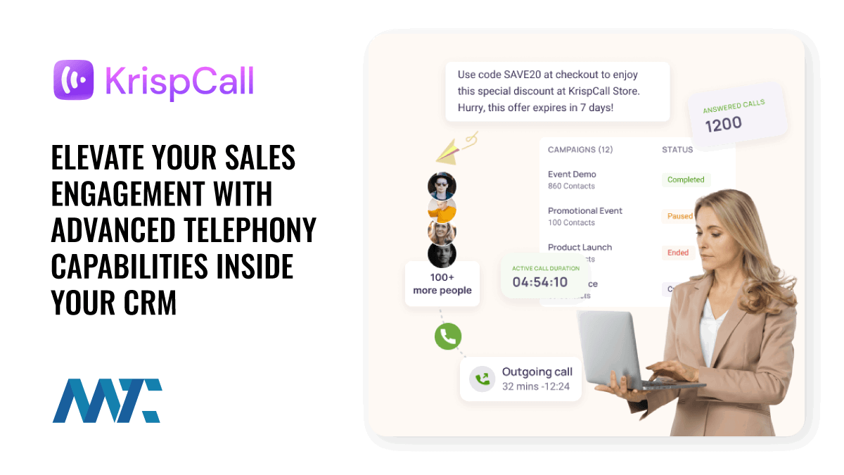 KrispCall: Elevate Your Sales Engagement with Advanced Telephony Capabilities Inside Your CRM 1 KrispCall: Elevate Your Sales Engagement with Advanced Telephony Capabilities Inside Your CRM