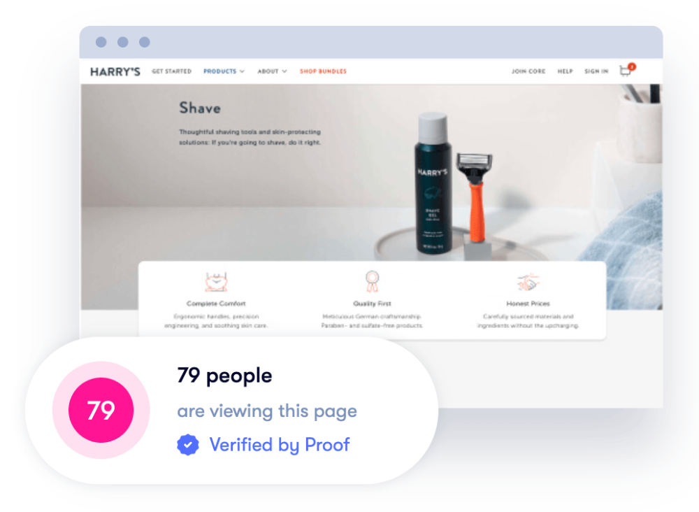 Pulse: Boost Conversions with Real-Time Social Proof 27 Product Page Social Proof