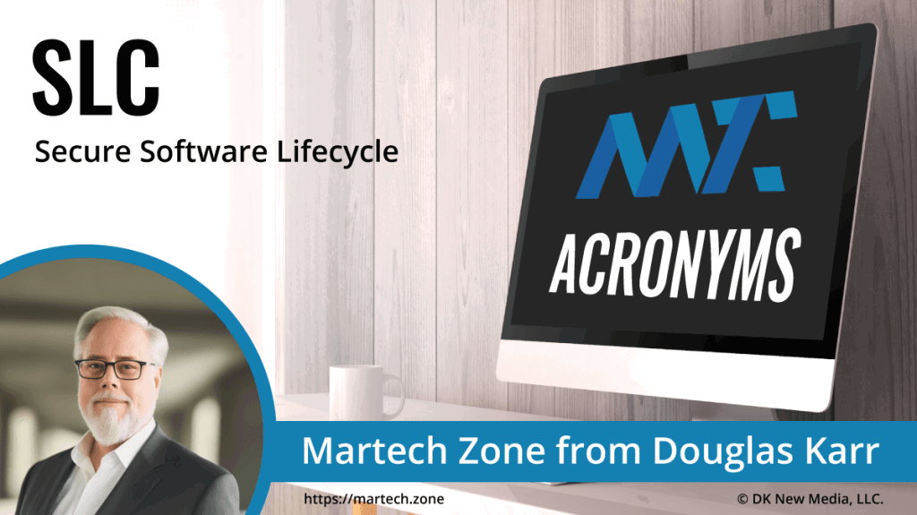 SLC: Secure Software Lifecycle What is the acronym SLC? Secure Software Lifecycle