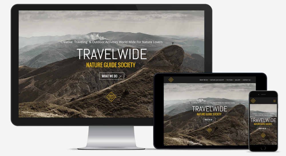 Webydo Travel CMS Theme