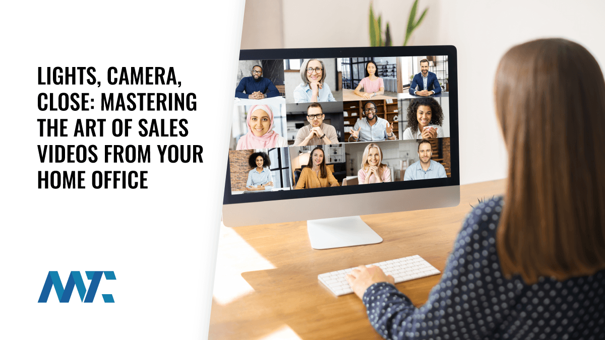 Home office sales video setup