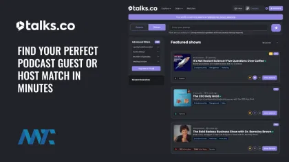 Talk.co: Find Your Perfect Podcast Guest or Host Match in Minutes