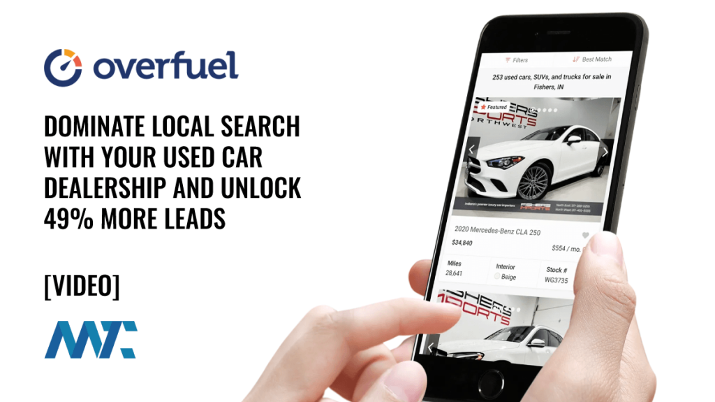 Overfuel: Used Car Dealership Local SEO, CMS, and Lead Generation Platform