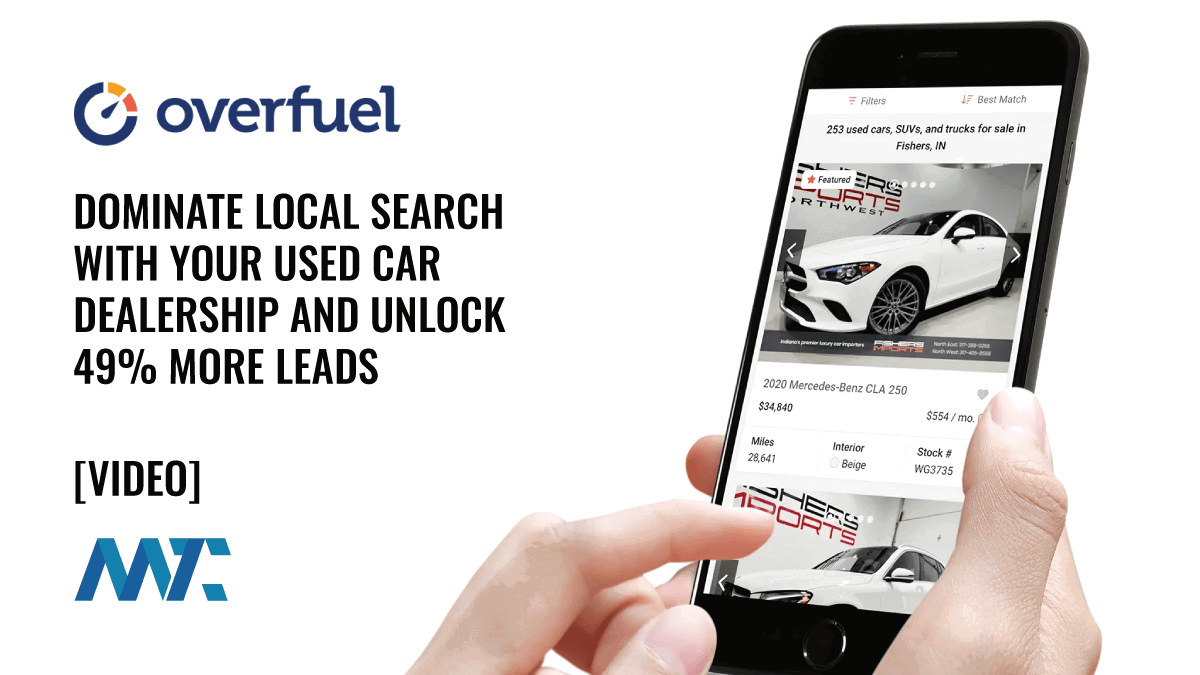 Overfuel: Used Car Dealership Local SEO, CMS, and Lead Generation Platform