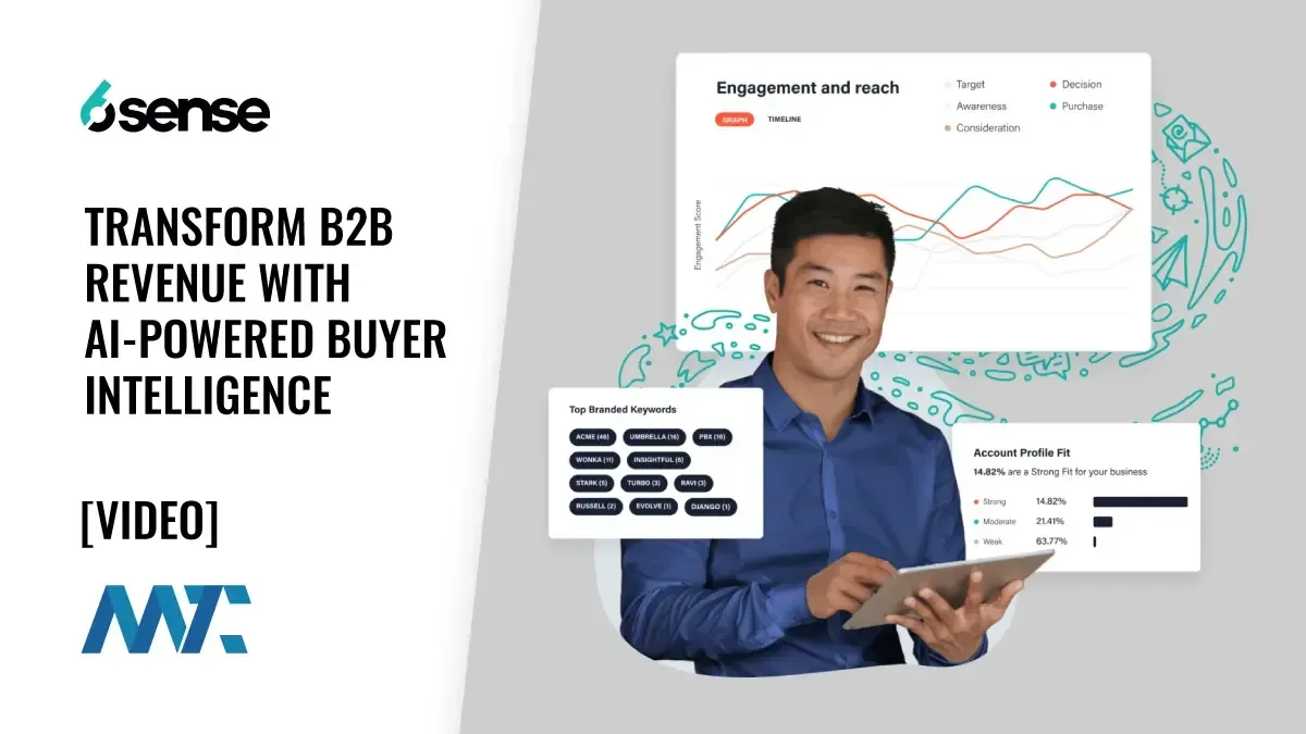 6sense: B2B Buyer Intelligence Demand Generation Platform