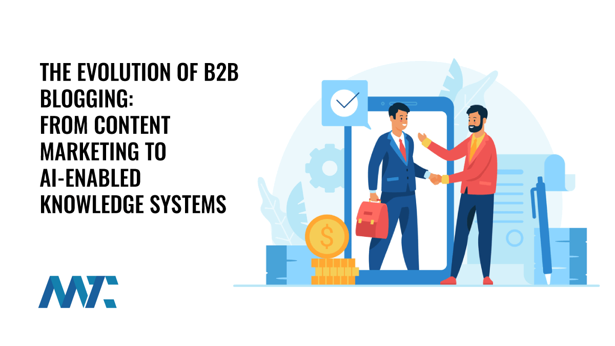 B2B Blogging: AI-Enabled Knowledge Systems