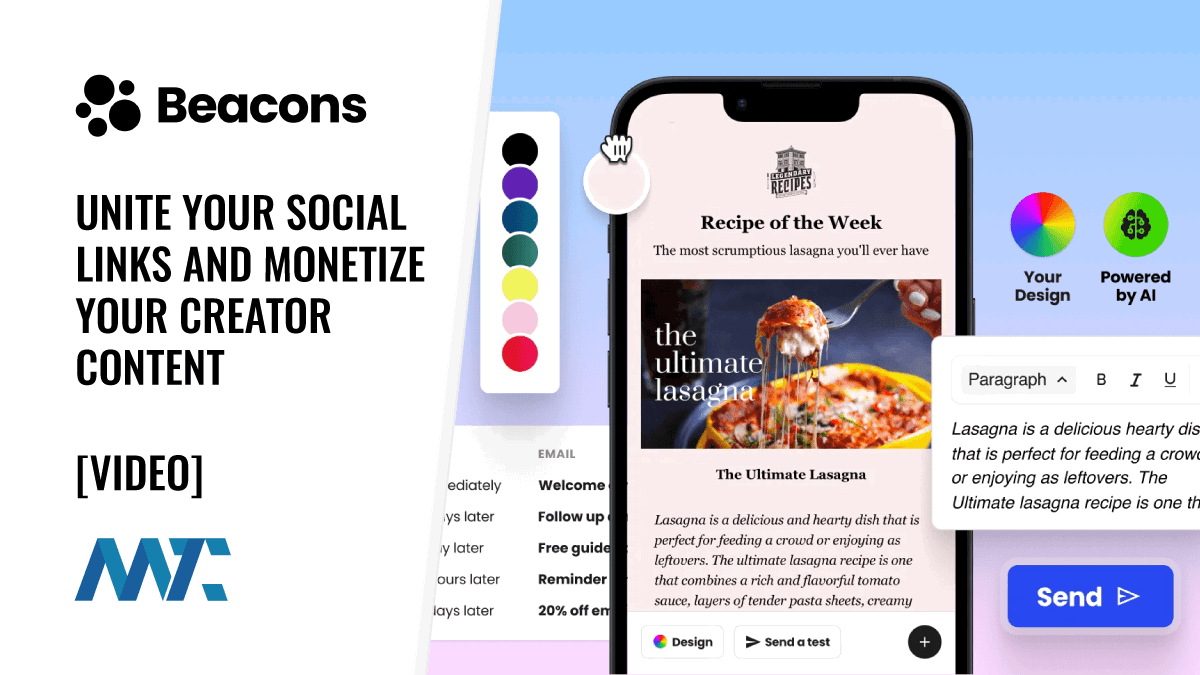 Beacons: Unite Your Social Links and Monetize Your Creator Content 1 Beacons: AI-Powered Link-In-Bio Aggregator for Creators and Monetization