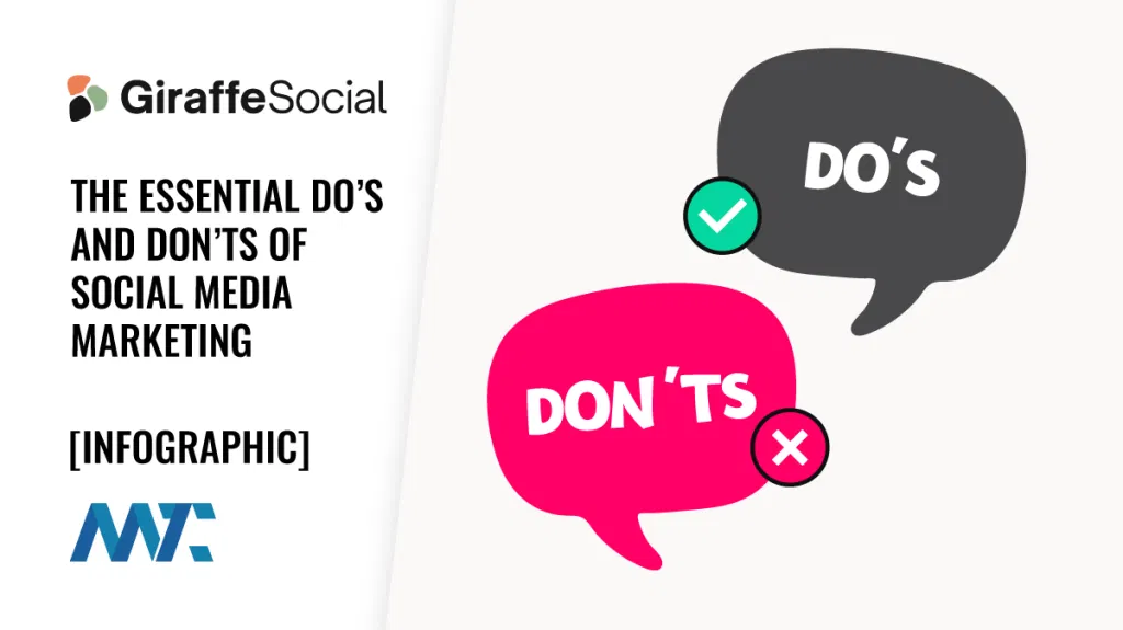 Do's And Dont's of Social Media Marketing (Infographic)